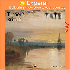 Sách - Tate: Turner's Britain Wall Calendar 2024 (Art Calendar) by Unknown (US edition, paperback)