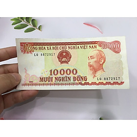Mua Tiền 10000 đồng Việt Nam 1993  tiền cổ Việt Nam  tiền đẹp như hình  tặng phơi nylon bảo vệ - PCCB MINGT
