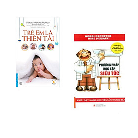 Nơi bán Combo 2 cuốn sách: Trẻ Em Là Thiên Tài + Phương Pháp Học Tập Siêu Tốc - Giá Từ -1đ