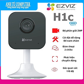 Camera IP Wifi 2MP EZVIZ H1C hàng chính hãng