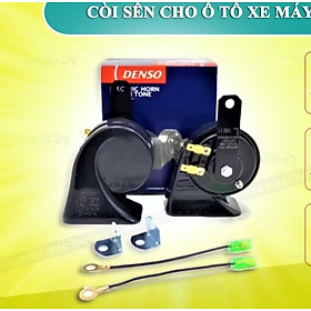 Mua BỘ 2 CÁI CÒI ỐC SEN CÒI SÊN KÊU CỰC TO LẮP XE MÁY ÔTÔ