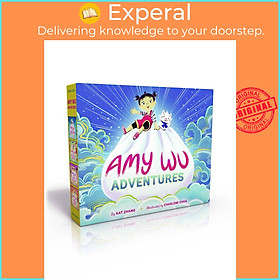 Sách - Amy Wu Adventures (Boxed Set) - Amy Wu and the Perfect Bao; Amy Wu and t by Charlene Chua (UK edition, hardcover)