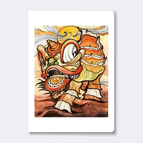 Sổ Tay Mini Con Lân (14 x 9 cm)