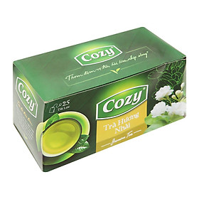 Trà Cozy hương nhài hộp 50g (25 gói x 2g)