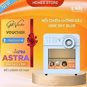 Mua Nồi Chiên Không Dầu UNIE SKY BLUE Tiêu Chuẩn Đức 17 Chương Trình Chiên Cài Đặt Dung Tích 14.5 Lít Công Suất 1700 W  - Hàng Chính Hãng