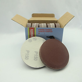 Mua Hộp 100 giấy nhám tròn 100MM độ nhám  P150