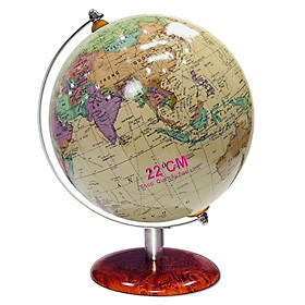 Mua Địa cầu tự nhiên - Giá đỡ inox  đế inox vân nu