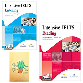 [Download Sách] Combo Intensive IELTS Listening và Intensive IELTS Reading ( Tặng Kèm Sổ Tay)