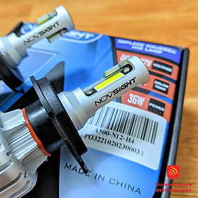 Đèn LED ô tô siêu sáng cao cấp NOV-SIGHT A500 10000LM 6500K H4 H7 9005 9006