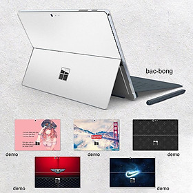 Mua Skin dán Aluminum Chrome bạc bóng cho Surface 3 2015  Go  Go 2  Go 3  Pro 2 3 4 5 6 7 8 X