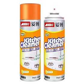 combo 2 Chai Xịt Tẩy Rửa Đa Năng Kitchen Cleaner 500ml tặng kèm miếng bọt