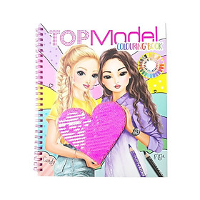 BST thiết kế thời trang TOPModel sticker Book with Sequins TM10744
