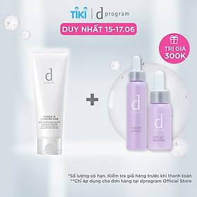 SỮA RỬA MẶT D PROGRAM TẠO BỌT DƯỠNG DA 120G