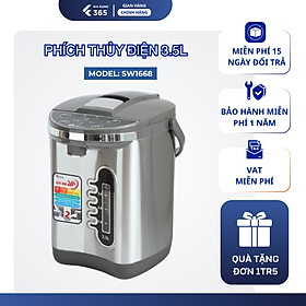 Mua Phích Nước Điện Sowun SW1668 (3.5 Lít) - Bảo Hành 12 Tháng Chính Hãng