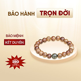 Vòng tay Trầm Hương tự nhiên Bảo Mệnh Trầm - Bình yên, hạnh phúc - Trầm Tốc Việt Nam -Thiên Mộc Hương