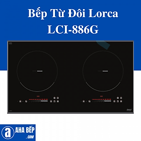 Bếp từ đôi Lorca LCI-886G - Hàng chính hãng