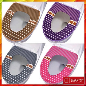 Mua Tấm Lót Bồn Cầu Nỉ Chống Lạnh Mông Có Dây Chống Trượt GK2