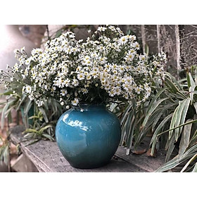Mua Vò tròn cao 22cm gốm sứ Bát Tràng cao cấp