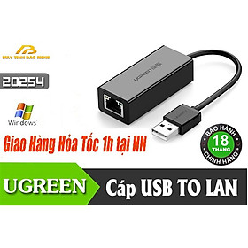 Cáp Chuyển Đổi Ugreen USB Sang RJ45 20254