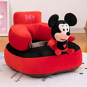 Mua GHẾ TẬP NGỒI BẰNG BÔNG HÌNH THÚ NGỘ NGHĨNH (MICKI ĐỎ)
