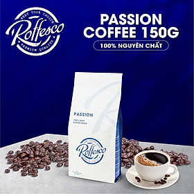 Cà Phê Nguyên Chất Pha Phin PASSION ROFFESCO Robusta Honey Hương Vị Đậm Đà Giúp Tỉnh Táo Tràn Đầy Năng Lượng Gói 150g