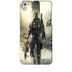 Ốp lưng dành cho điện thoại HTC 816 hinh PUBG Mẫu 04