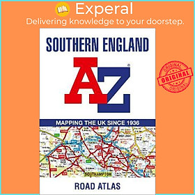 Sách - Southern England A-Z Road Atlas by A-Z Maps (UK edition, paperback)