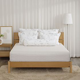 Bộ ga giường K-Bedding KMP chất liệu Microfiber bền chắc, kháng khuẩn (KHÔNG BAO GỒM CHĂN)