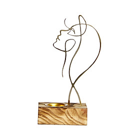 Looking up Women Face Figures Statue,  Burner Human Sculptures Abstract Figurine Art Ornament Decorations for Home Shop Tabletop Gifts