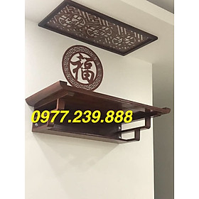 bàn thờ gỗ gụ lào 107cm