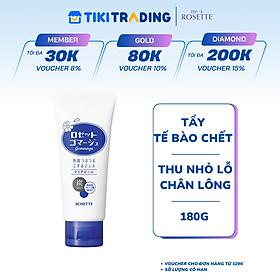 Tẩy Tế Bào Chết Rosette Thu Nhỏ Lỗ Chân Lông Gommage Clear Peel 180G