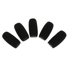 5 Pcs   Filter Windscreen Sponge Windshileld Interview Microphone Cover M5