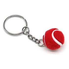 Móc khóa trái banh tennis làm phụ kiện cho người mê thể thao