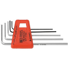 Mua Bộ Lục Giác Dáng L Pb Swiss Tools Thân Mạ Chrome 5 Cây Từ 0.7 - 2 - Hàng Chính Hãng 100% từ Thụy Sỹ