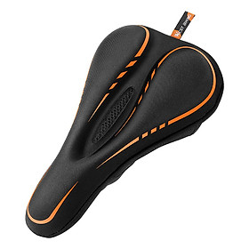 WEST BIKING Thickened Bike Saddle Cover Soft Silicone Pad Road Bicycle Seats Cover Comfort Breathable AntiSlip Cycling Cushion Cover