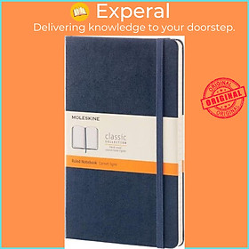 Sách - Moleskine Sapphire Blue Large Ruled Notebook Hard by Moleskine (paperback)