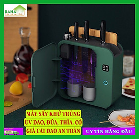 Mua MÁY SẤY KHỬ TRÙNG UV DAO  ĐŨA  THÌA. CÓ GIÁ CÀI DAO AN TOÀN  BAHAMAR  Có các hạt đèn khử trùng tia cực tím sâu UVC giúp khử trùng toàn diện hơn.
