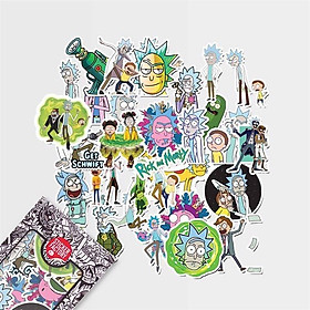 Rick and Morty - Set 30 sticker hình dán