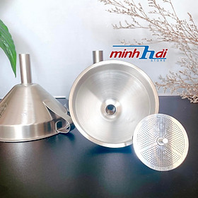 PHỄU/ QUẶNG INOX SUS 304 cao cấp không gỉ - Nhiều size 11, 13,15,18cm . Dụng cụ nhà bếp, pha chế , nấu ăn