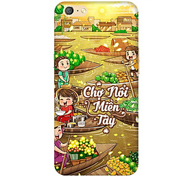 Ốp lưng dành cho điện thoại OPPO A71 Hình Chợ Nổi Miền Tây - Hàng chính hãng