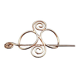 2-4pack Viking Celtic Hair Clips Double Heads Dragon Hairpins Stick