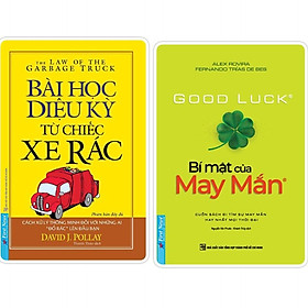 Combo Bài Học Diệu Kỳ Từ Chiếc Xe Rác (Khổ Nhỏ) + Bí Mật Của May Mắn (Khổ Nhỏ)  - Bản Quyền