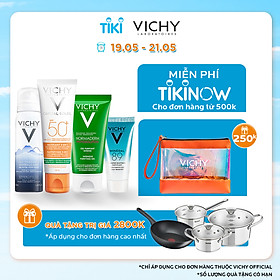 Bộ Sản Phẩm Chăm Sóc & Bảo Vệ Da Dầu Mụn VICHY Capital Soleil Mattifying 50ml