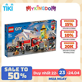 Đồ chơi LEGO City Xe Đầu Kéo Chữa Cháy 60282