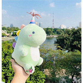 Gấu bông Khủng long một sừng size 23cm