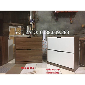 Mua Kệ tủ giày thông minh cánh lật 2 tầng dài 80cm