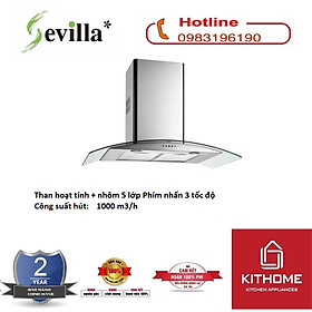 Máy Hút Mùi SEVILLA SV-370 - Chính Hãng