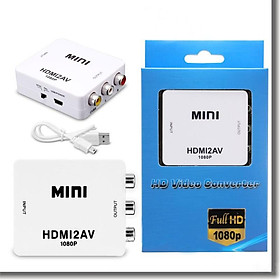 Bộ Chuyển Đổi HDMI Sang AV Full HD 1080 - HD Video Converter - HDMI2AV
