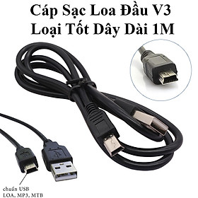 Mua Cáp Sạc Loa Đầu V3 Loại Tốt Dây Dài 1M