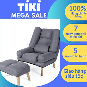 [FREESHIP + TẶNG ĐÔN] Ghế Sofa Thư Giãn Nghỉ Ngơi, Ghế Sofa Phong Cách Hàn Quốc Điều Chỉnh Lưng Ghế 6 Mức Kiểu Dáng Sang Trọng Có Khóa Kéo Dễ Dàng Vệ Sinh